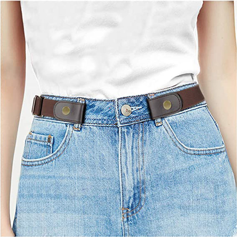 Easy Belt Without Buckle Elastic Belts for Women Stretch Riem Men Jeans Cintos Extensible Kids Boys Girls Cinturon Mujer Magic