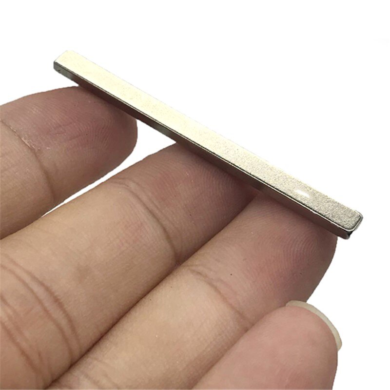 50 N52 Magneet 50X4X2 Mm Super Sterke Vel Zeldzame Aarde Magneet Dikte 2 Mm Blok Rechthoekige neodymium Magneten 50Mm X 4Mm X 2 Mm