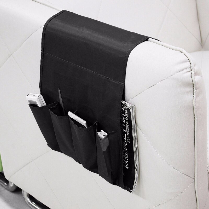 Multifunktionale Polyester 4 Taschen Lagerung Tasche Sessel Couch Sofa Nacht Fernbedienung Magazin Lagerung Inhaber Organizer