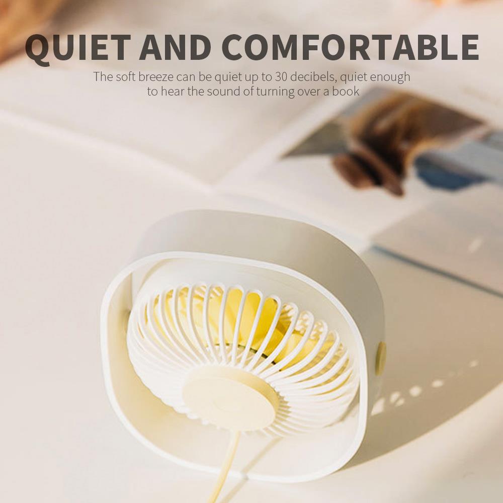 USB ABS Portable ventilateur pliant USB Table ventilateur voyage mignon délicat silencieux ventilateur tenu dans la main personnel ventilateur été ventilateur de poche