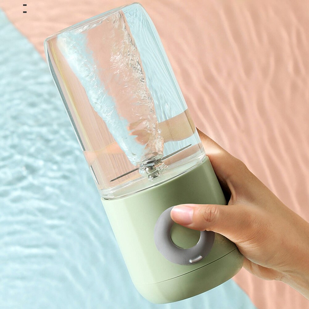 500ml Portable Blender Cup USB Electric Mini Food Smoothie Processor Mixer Juicer Machine Handheld Personal Fruit Squeezer