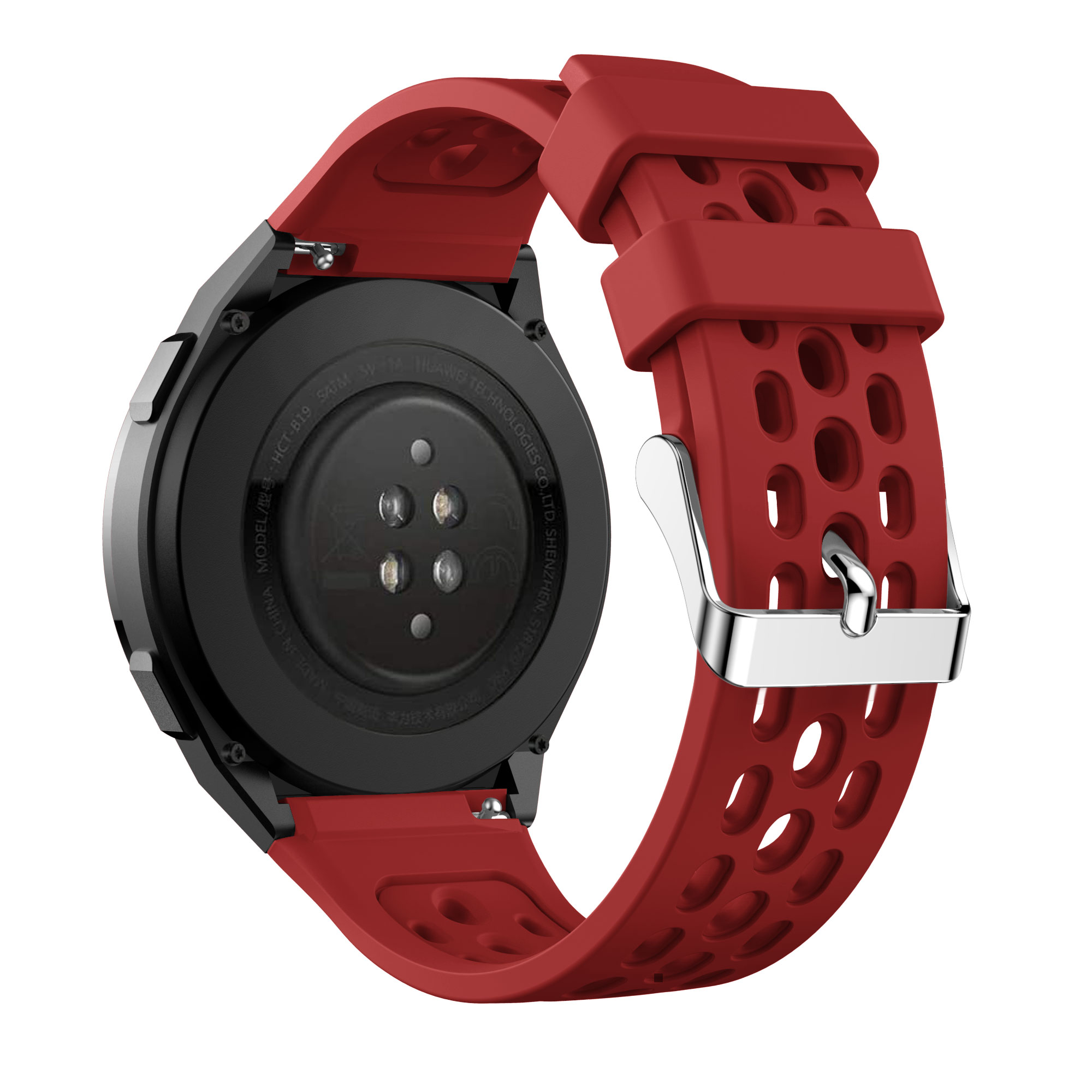 Correa de silicona para reloj deportivo GT2e, original, 22mm, para Huawei Watch GT 2e GT 2e: Red