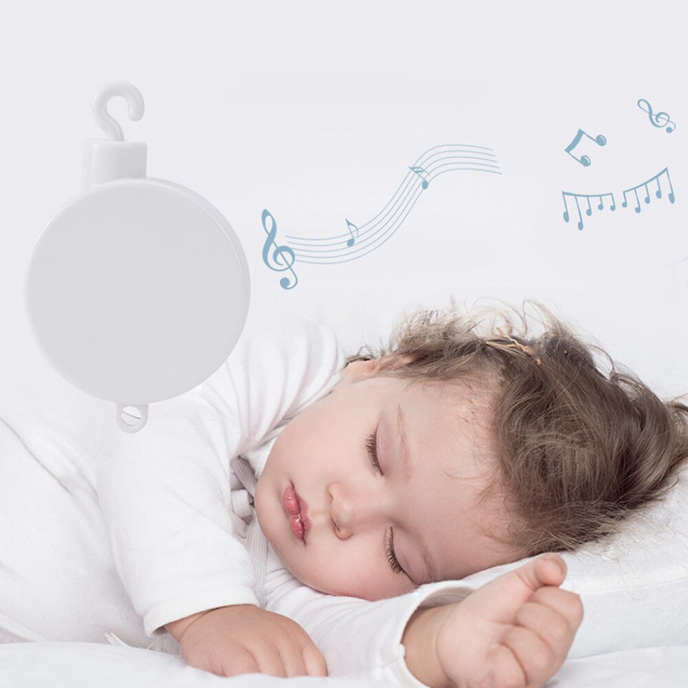 Baby Krippe Halter Rasseln Spielzeug Nette Cartoon Musik Box Bett Spielzeug Karussell für Cots Mobile Spielzeug für Kinder Kleinkind Rassel spielzeug
