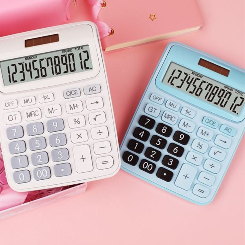 Desktop Calculator 12-Digit with Large LCD Display... – Grandado