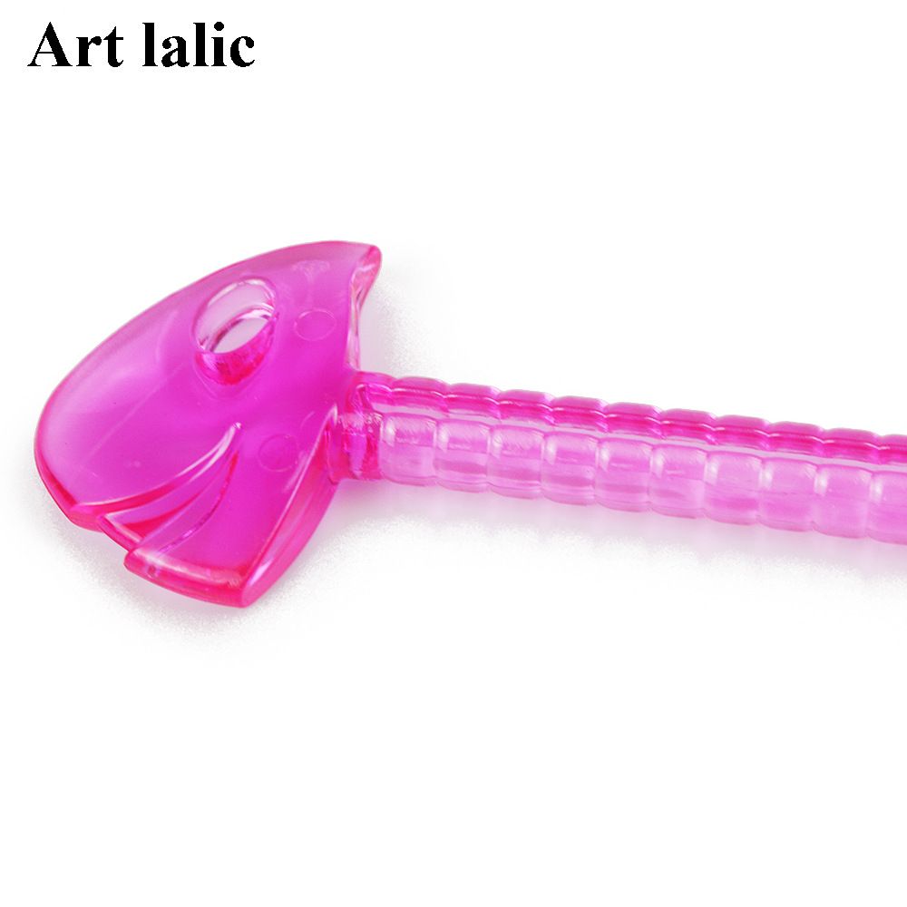 Clear Fish Bone Toothpaste Squeezer Paste Tube Dispenser Clip Cosmetics Cleanser Extruder Clamp Bathroom Accessories