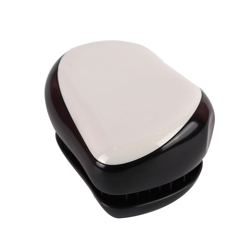 Hair Brush Compact Styler Detangling Hairbrush: White