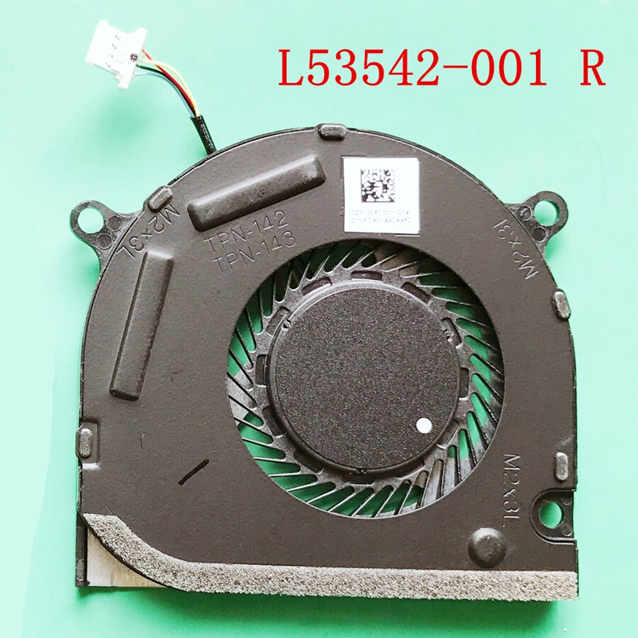 laptop CPU GPU cooling fan Cooler Notebook PC for HP ENVY X360 15-DS 15-DR L53542-001 L53541-001 TPN-W142 TPN-W143: L53542-001 R FAN