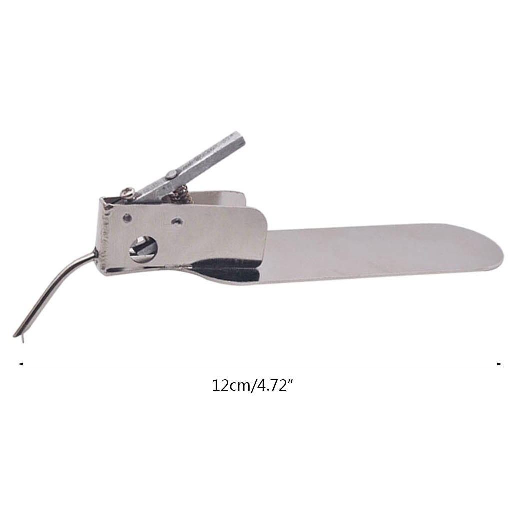 Stainless Steel Beekeeping Queen Rearing Worm Moving Transferring Needle Master Grafting Tool with Spare Tongue