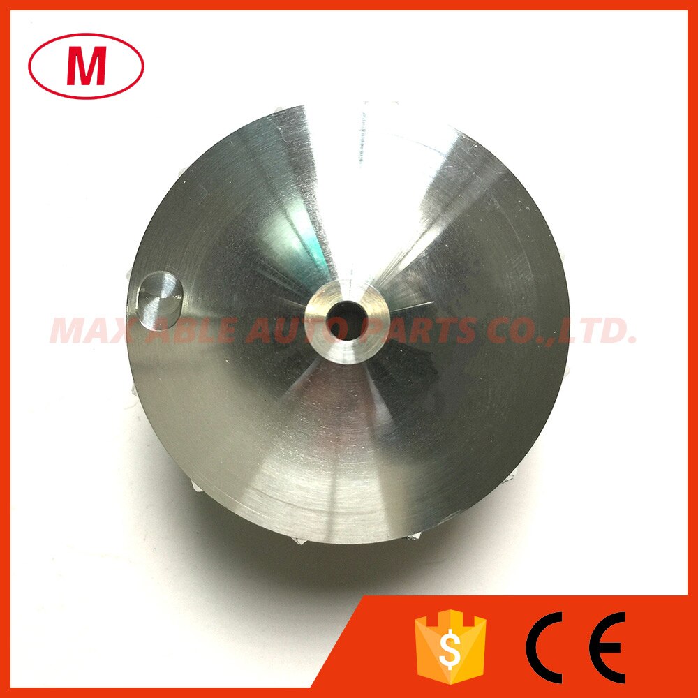 GT1249 34.66/49.00mm 6+6 blades High Performance Turbo Billet Compressor wheel/Aluminum 2618/Milling compressor wheel