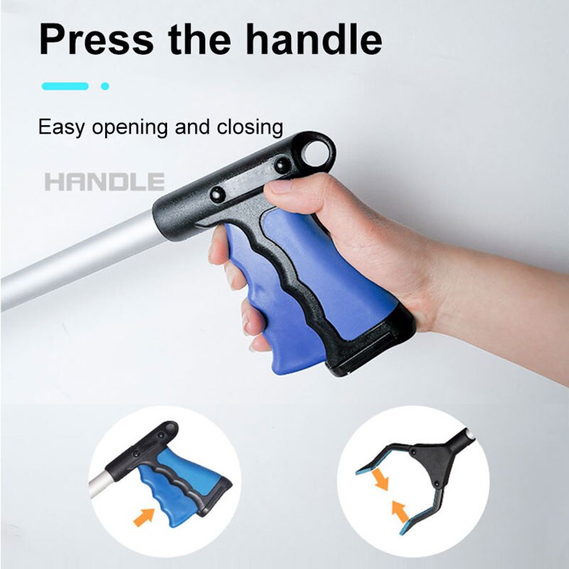 Foldable Litter Reachers Pickers Garden Pick Up Tools Gripper Extender Grabber Picker Collapsible Garbage Pick Up Tool Grabbers