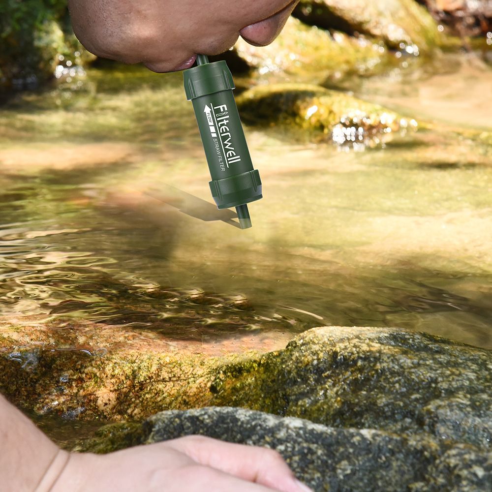 Portable Outdoor Water Purifier with Direct Drinking Filter main image 0