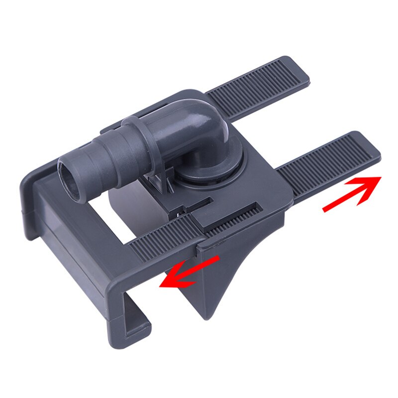 1Pc Plastic Aquarium Fish Tank Water Pipe Connector Aquarium Mount Holder Inflow Outflow Stretchable Aquarium Accessories