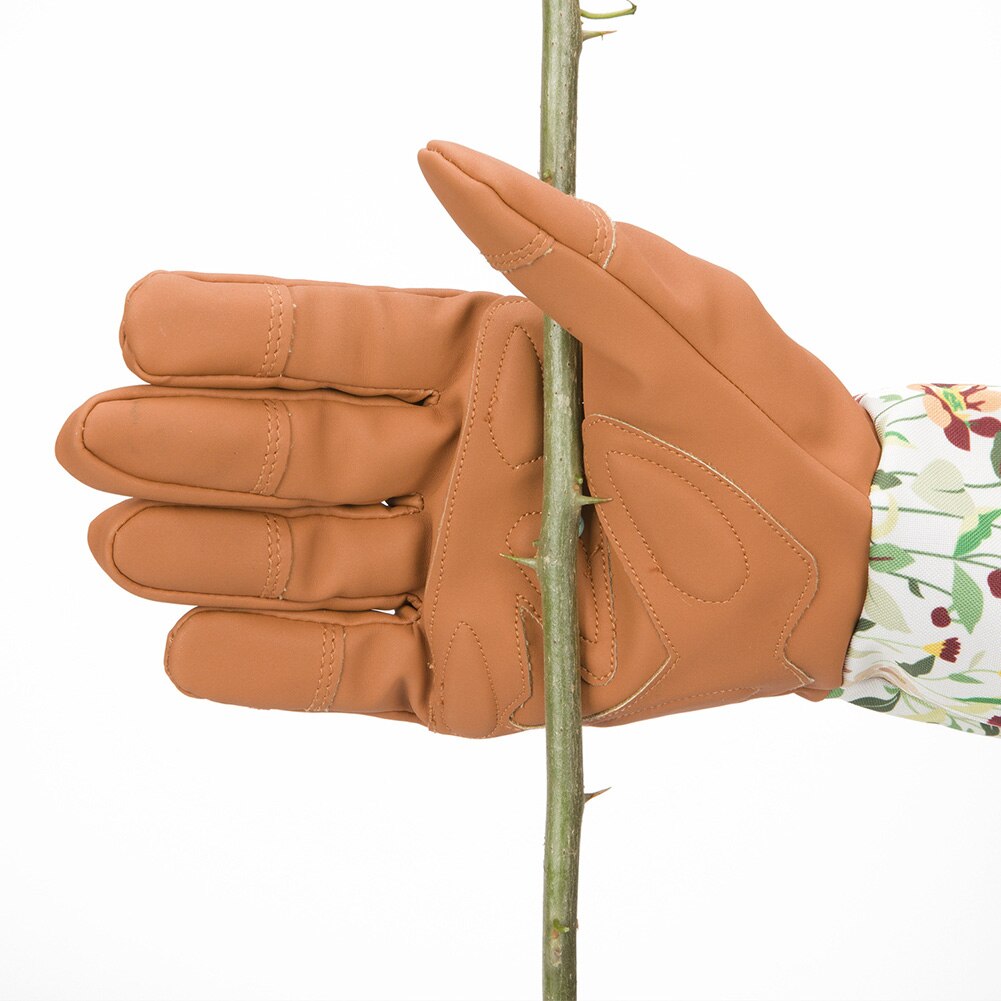 1 par de guantes de jardinería de manga larga, guante Dacron, guantes resistentes al frío, guantes resistentes al agua, poda, accesorios de trabajo para jardín