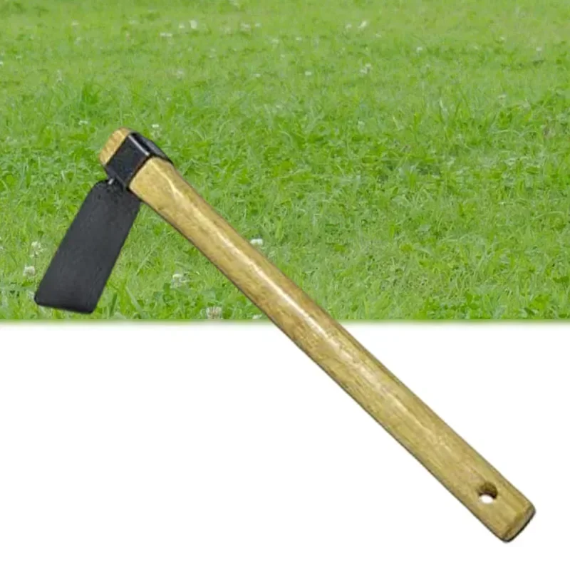 Herramienta de azada de jardín duradera, herramienta de jardinería agrícola, azada de jardinería vegetal, deshierbe multifunción para herramienta de mano al aire libre, 1pc