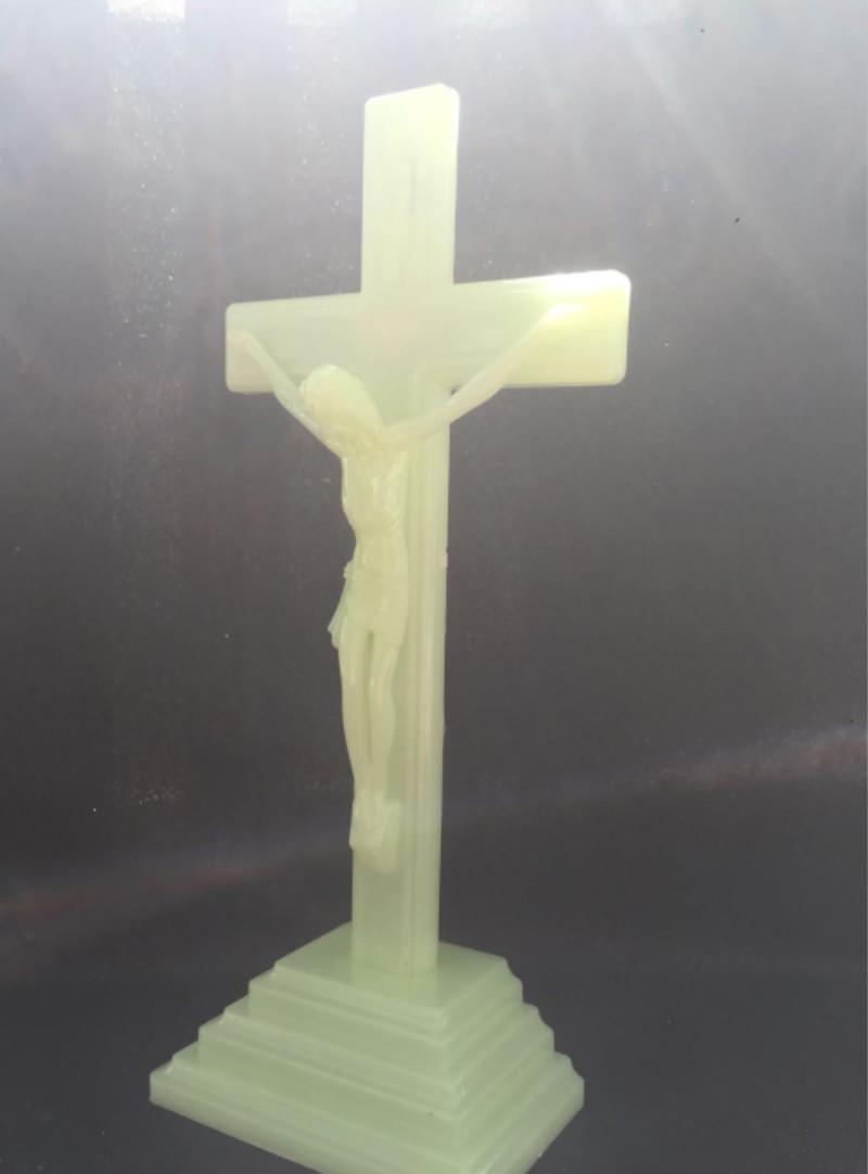 Plastic Jesus cross hanger Decoratie Katholieke Christelijke heilige katholieke kruisbeeld katholieke standbeelden katholieke ornamenten