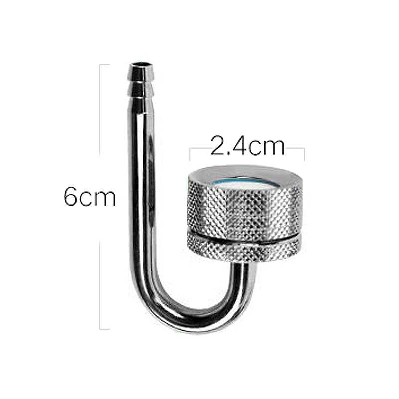1 Pc Aquarium CO2 Diffuser Glass Tank Bubble Atomizer Reactor Solenoid Regulator Moss CO2 Atomizer for 60~300L Plants