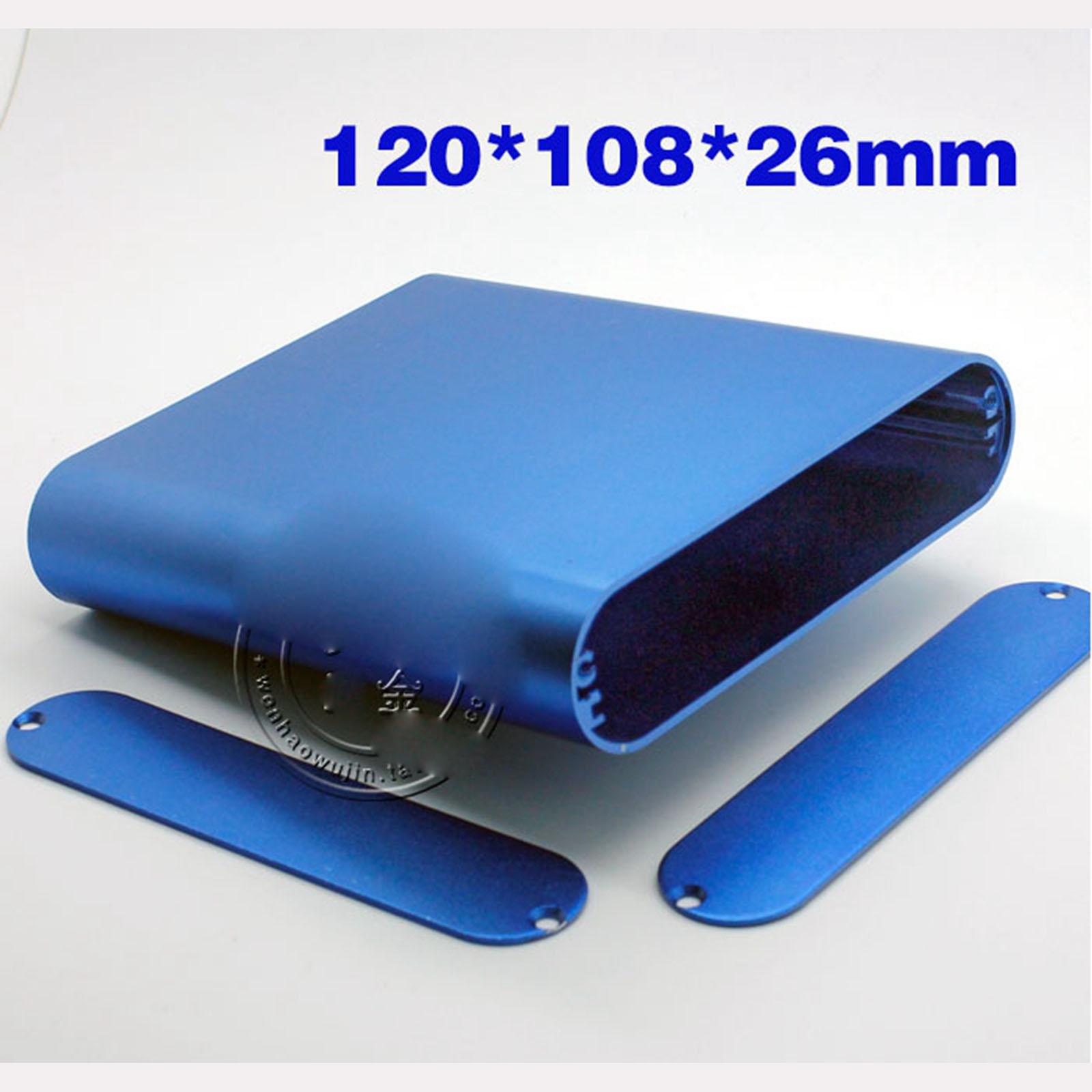 120X108X26 Mm Aluminium Behuizing Pcb Shell Cooling Box Case Een Type