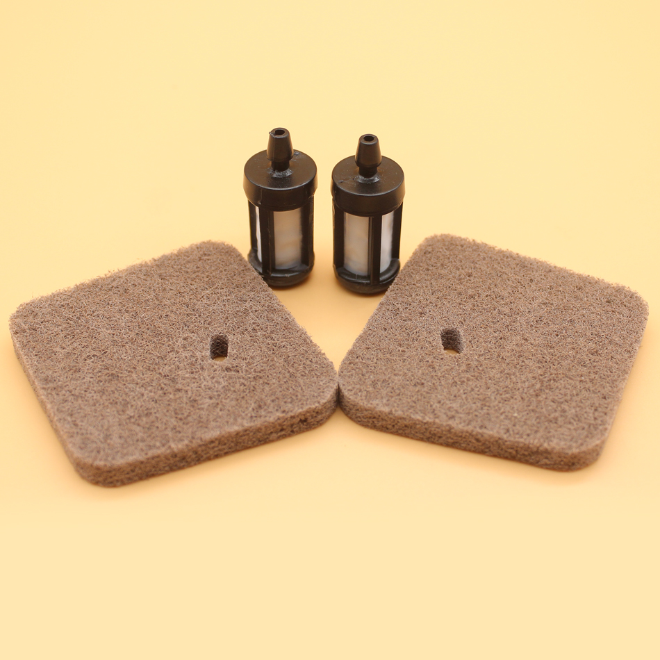 Filtre à AIR et carburant pour Stihl FS38 FS45 FS46 FS55 FS55R FS55RC HL45 HS45 FC55 KM55 KM55R tondeuse #4140-124-2800