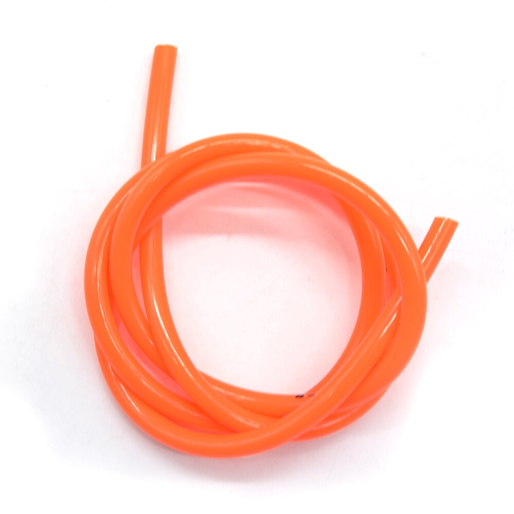 Universal Motorcycle motocross Fuel Gas Oil Tube Hose Petrol Pipe for kawasaki vespa gts 300 yamaha vmax 1200 ttr250: Orange