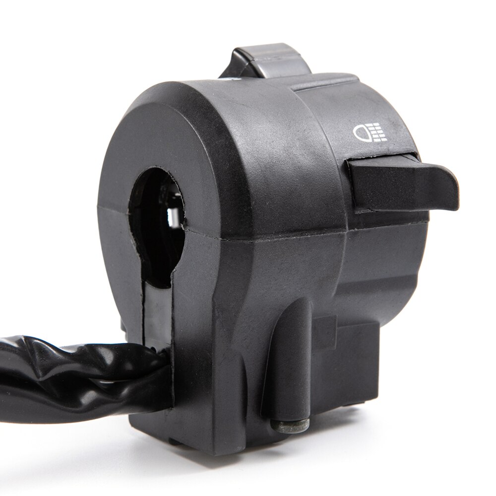 Commutateurs de commande de guidon de moto, klaxon, clignotant, lumière de sauna, interrupteur de démarrage électrique, double accélérateur, universel, 12V, 7/8 pouces
