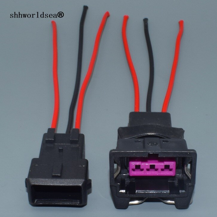 Shhworldsea Weiblichen Und Männlichen 3 Stift Draht 3,5mm draht Anschluss Für EV1 Elektrische Anschlüsse Automobil 443906233 443906247