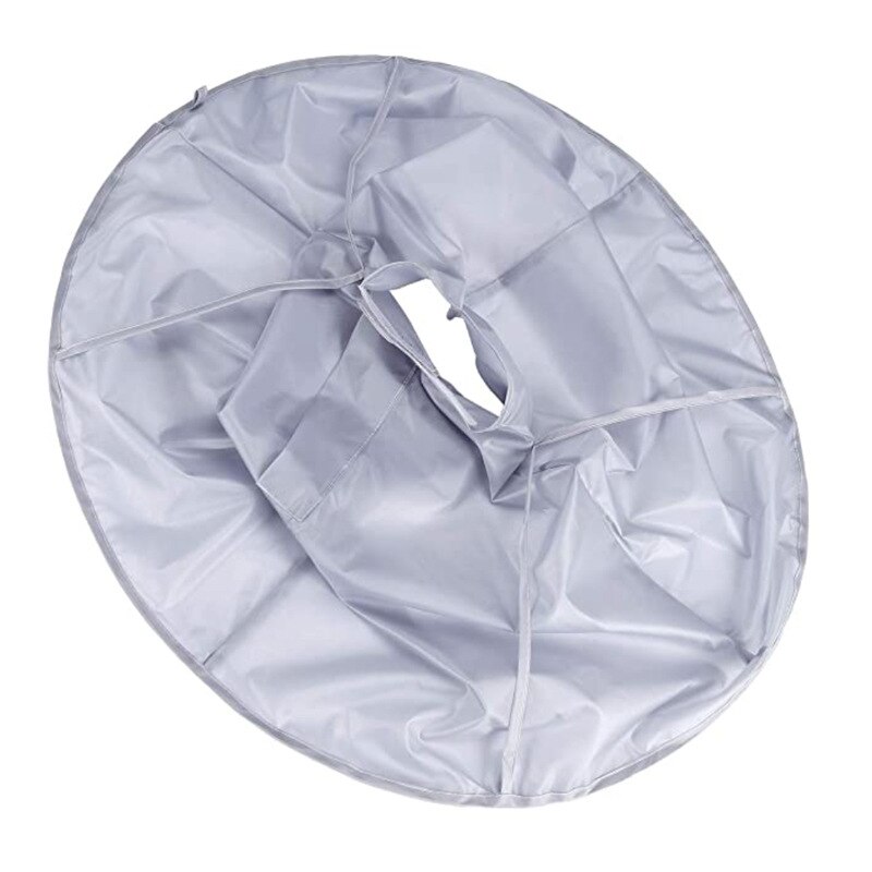 Diy hår skære kappe paraply kappe skære kappe wrap barbering forklæde hjem hår frisør kjole dække husholdning rengøring beskytte