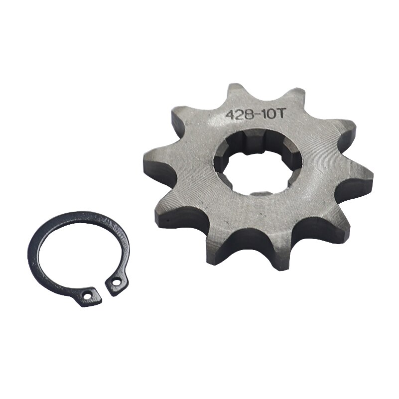 428 Ketting 10T 17Mm 20Mm Voor Motor Tandwiel Voor 50cc Tot 125cc Dirt Bike Atv Go Kart quad Pitbike Buggy Motorfiets