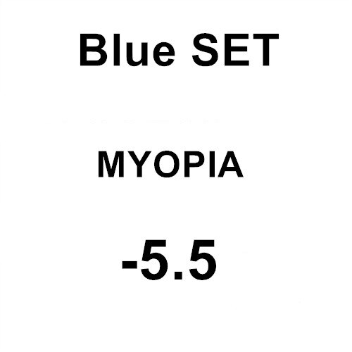 Diopter Snorkeling Mask Myopia Diving Masks With Prescription Lens(Nearsight 0-9.0), Corrective Scuba Mask For Sports Camera: Blue Myopia 550