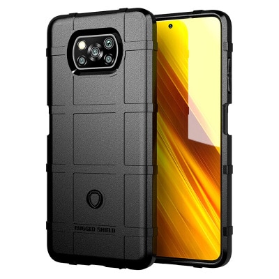 For Xiaomi Pocophone Poco X3 NFC Case Hard Silicone rugged shield shockproof Armor Protective Back Cover case for xiaomi poco x3