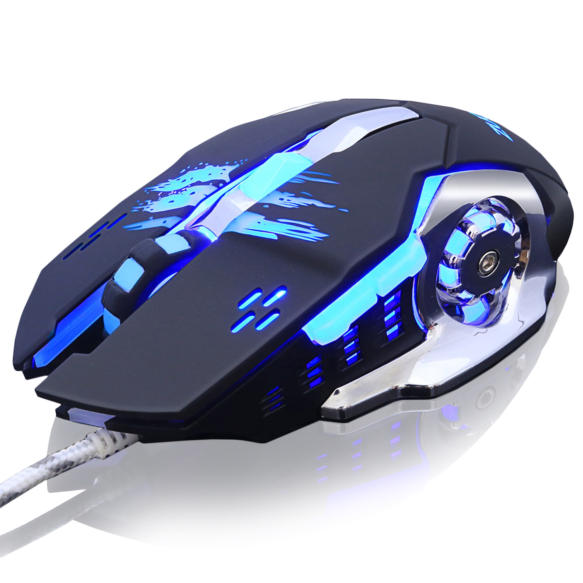 Wired Gaming Mouse gamer LED backlit Optische Computer PC Laptop Mäuse Spiel Maus USB Kabel Mause