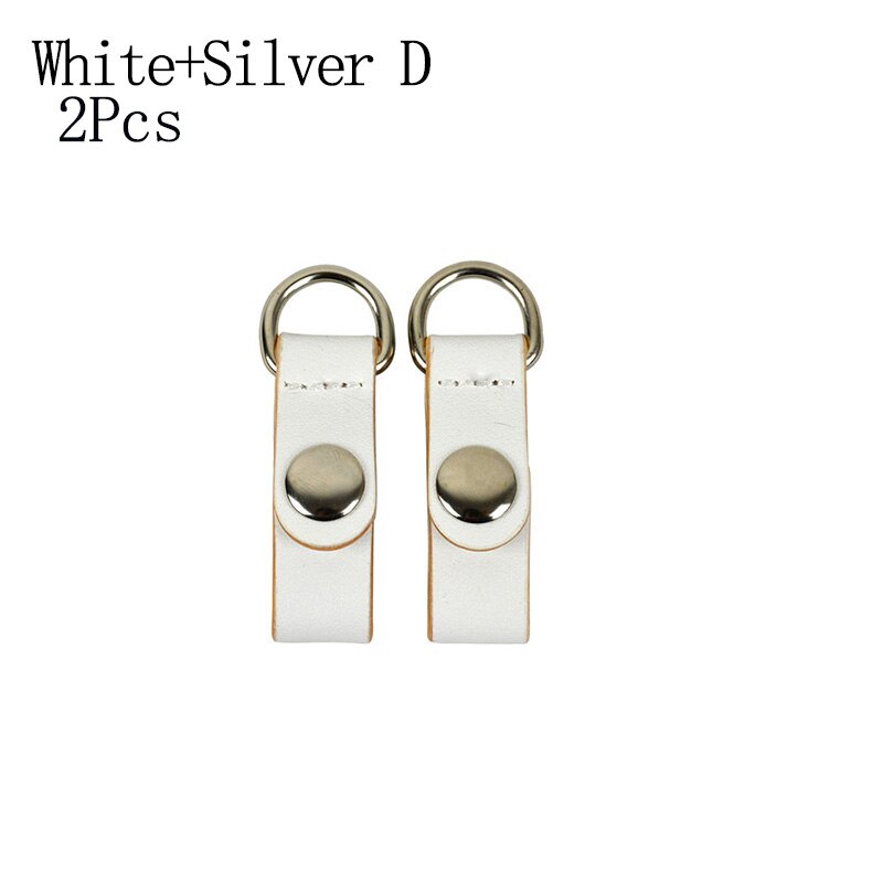 2 Stuks Clip Sluiting Bevestiging Voor Obag Schouderbanden Platte Haak Kleurrijke Attachment Clip Pu Lederen Metalen Haak Clip Voor opocket: 12
