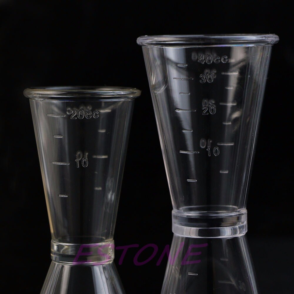 S/L Jigger simple doble disparo cóctel vino Sht bebida medida Copa Bar
