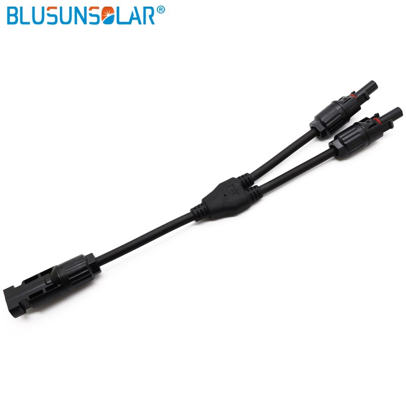 TUV Approved 2 IN1 Solar Connector PV Connector Male to Female Solar Parallel Connector DIY Solar Kits System