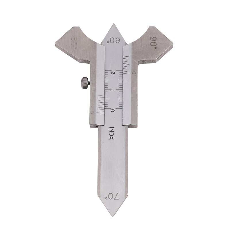 0-20Mm Steel Digital Welding Seam Measure Vernier Weld Gauge Weld Inspection Ruler 60 70 80 90 Degree Angle Measure