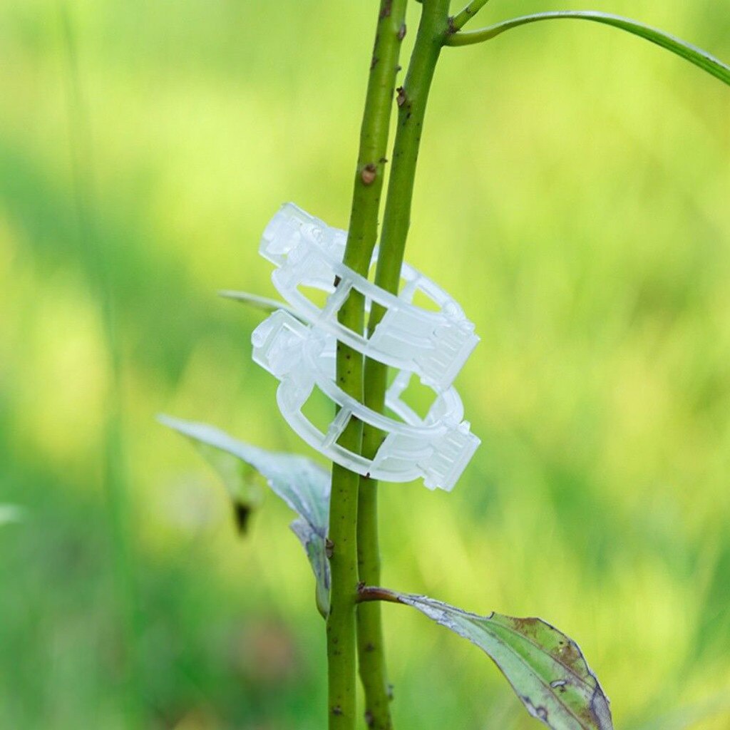 Greenhouse Plastic Hanging Vine Plant Support Clips Vegetables Garden Ornament