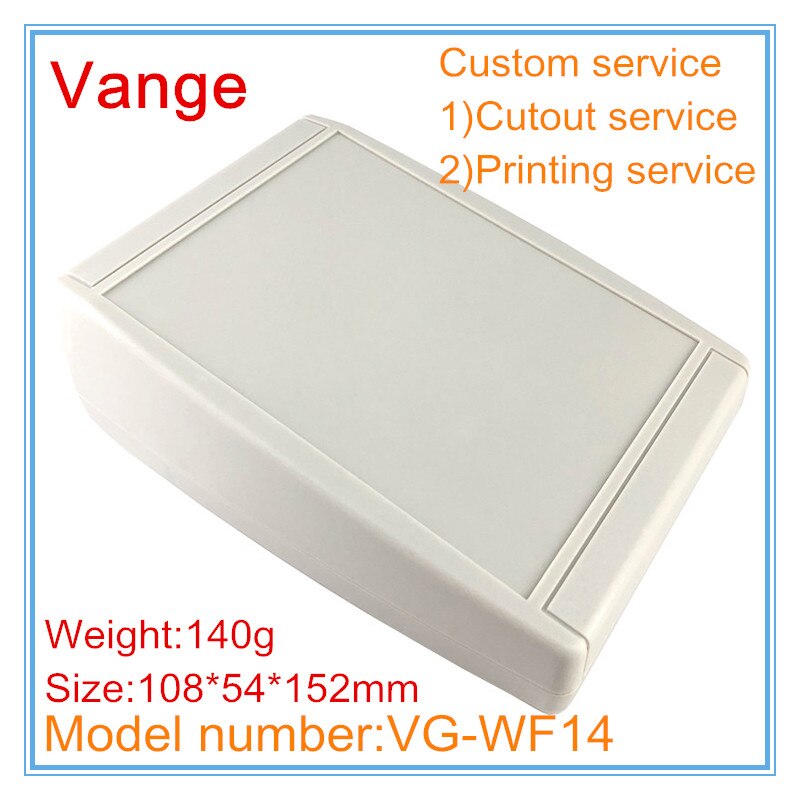 5 stks/partij extrusie junction box 108*54*152mm IP54 ABS plastic behuizing diy case voor signaal versterker module