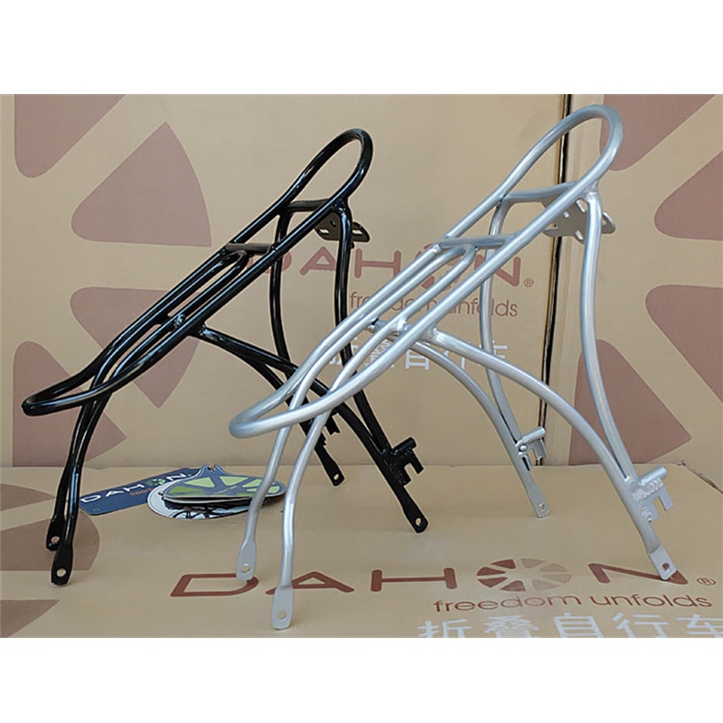 Bastidores traseros de bicicleta de 20 pulgadas para Dahon P8 estante trasero de aleación de aluminio para bicicleta plegable D8 P18 estante trasero