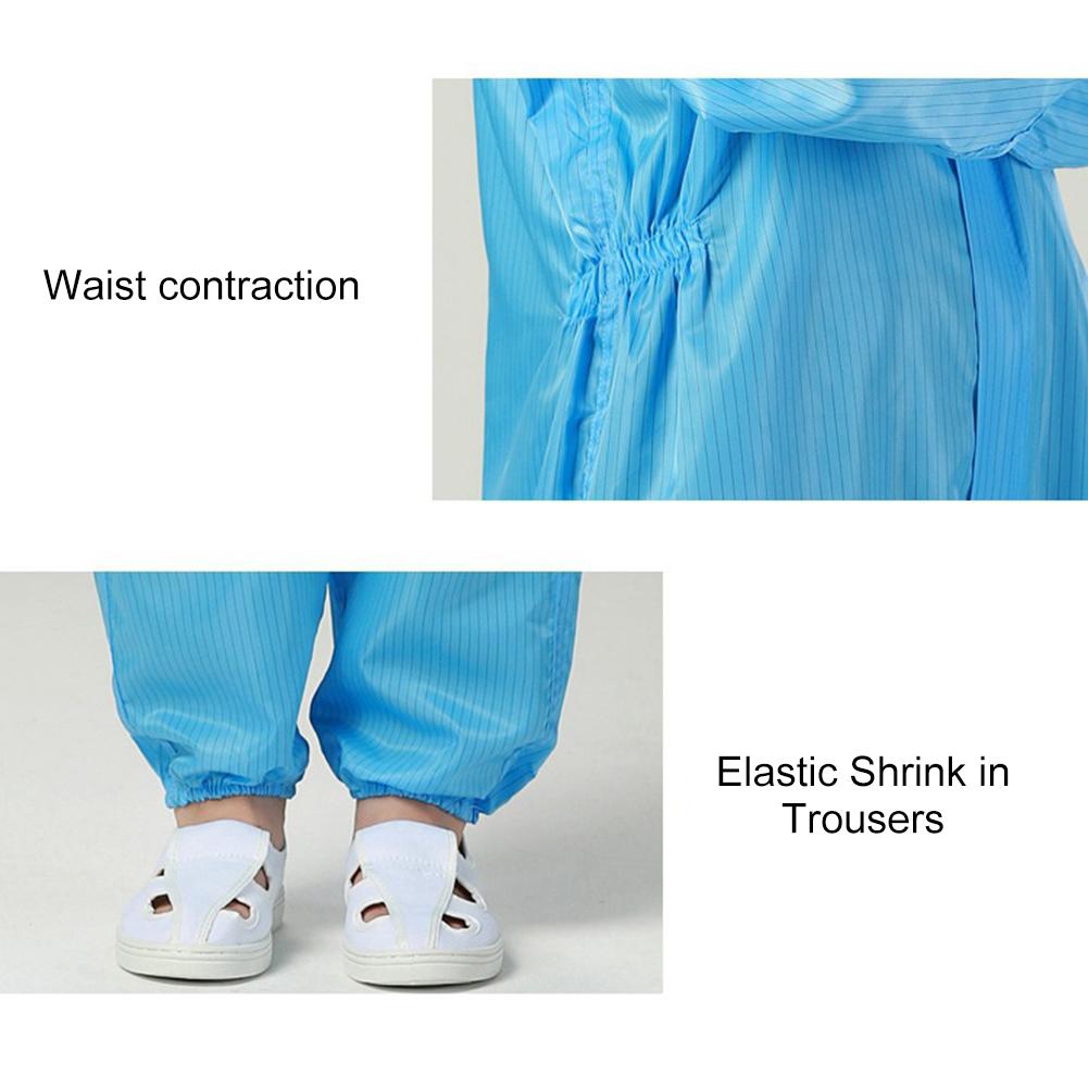 Protection Overall Reusable Dustproof Anti-static Protective Coverall Protective Gown Dust-proof Anti-static Suit With Hood