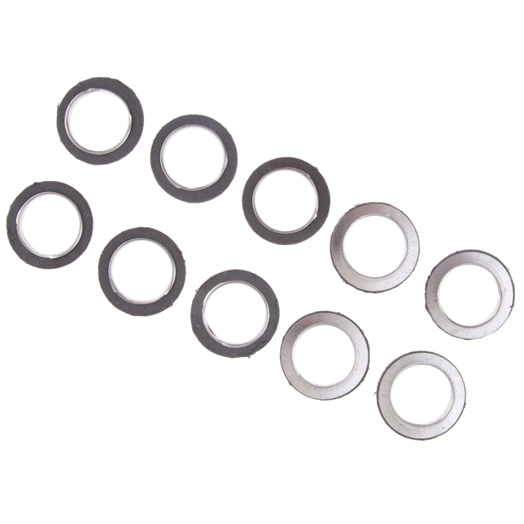 10x motorsykkel eksospotte rørpakninger for yamaha 100 150 125cc scooter