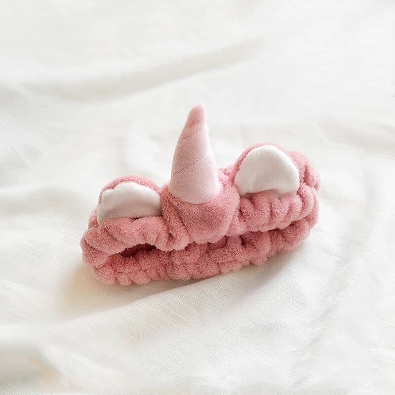 Headband Cute Kids Women Sweet Flower Unicorn Horn Hair Band Birthday Party Flower Floral Crown Headwear: style 9