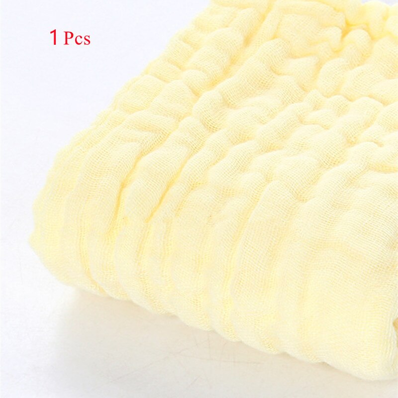 Baby Gauze Diaper Training Pants Diapers Inserts Cotton Strip Babi Soft Breathable Panties Inner Padds Washable 12 Layers Color: Yellow / 47x16cm