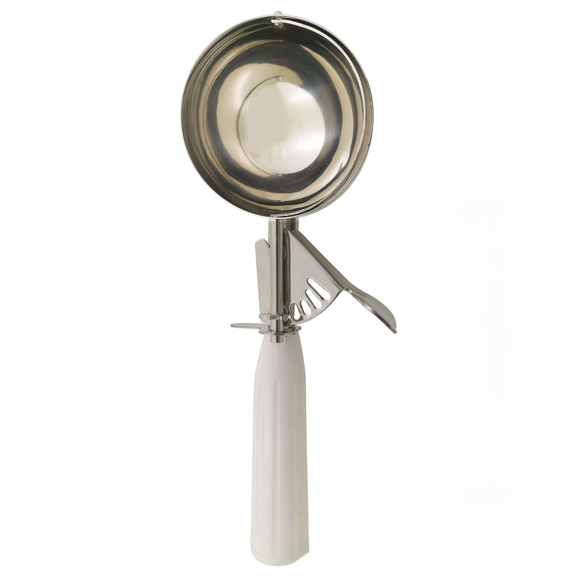 Stainless steel durable ice cream scoop, convenient tool for digging balls, ice cream scoop: Beige
