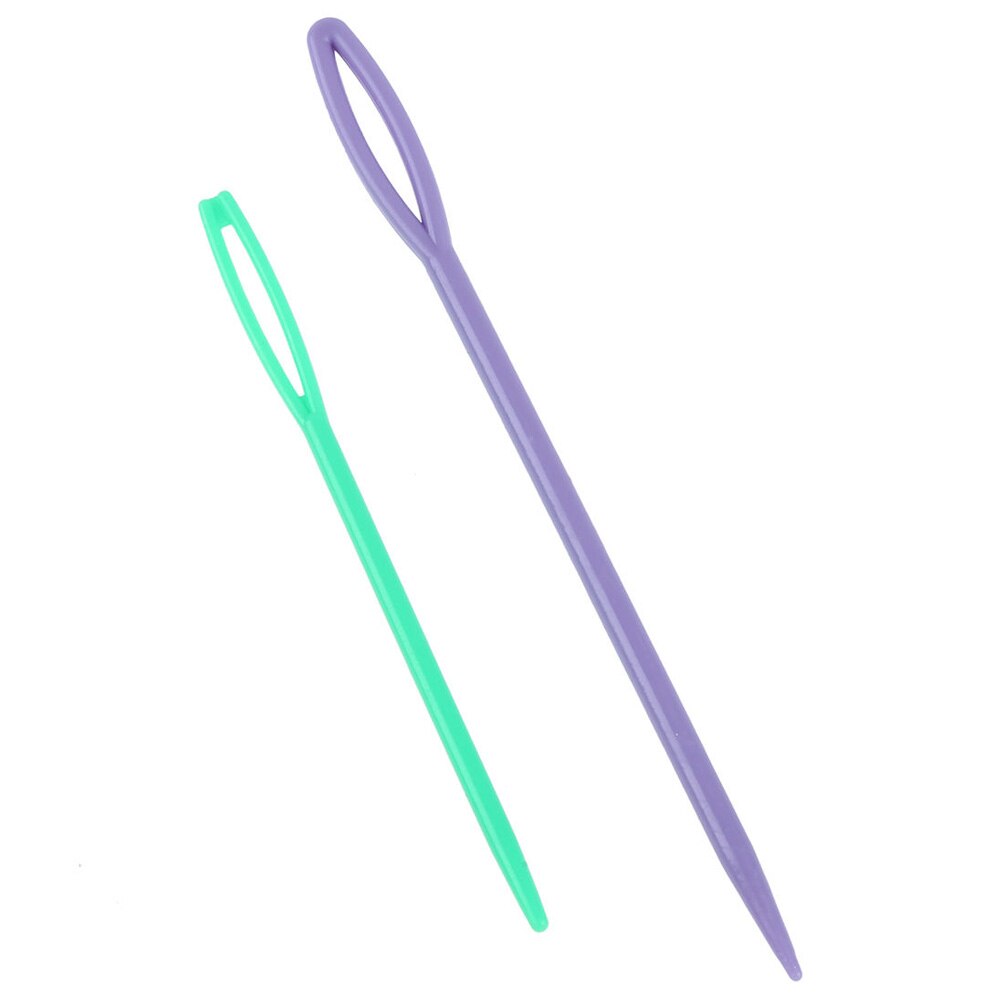 Darning Plastic Craft Multicolor Yarn Sewing Needles Stitch Hand Tapestry