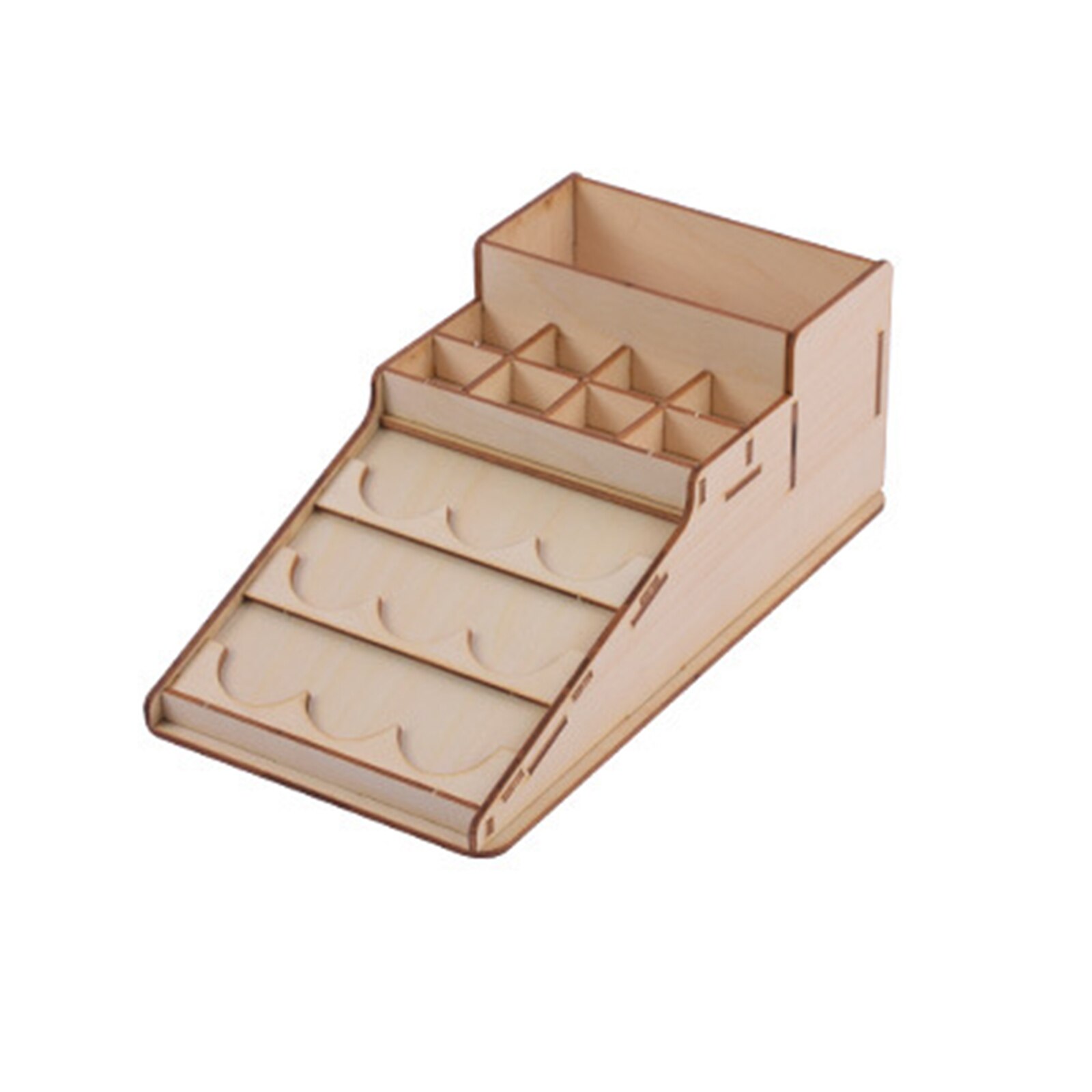 Diy Houten Modulaire Verf Rack Multifunctionele Verf Gereedschaphouder Model Building Tool Sets Organizer S/M/L/Xl