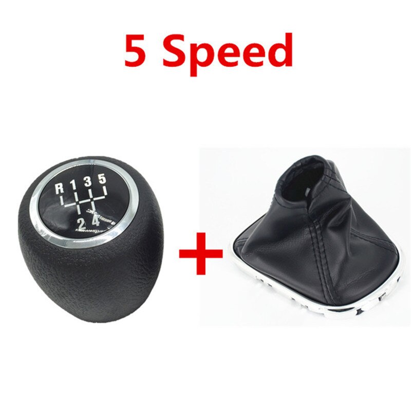 Perilla de cambio de velocidad de 5/6, funda para maletero de pluma Gaiter para Chevrolet Cruze Chevy , piezas de y accesorios para coche: Combo 5 Speed