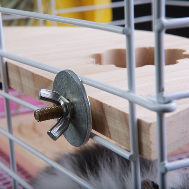 10Pcs Birds Perch Holder Parrot House Screw and Nuts Food Feeder Parts Bird Cage Breeding Box Accessories