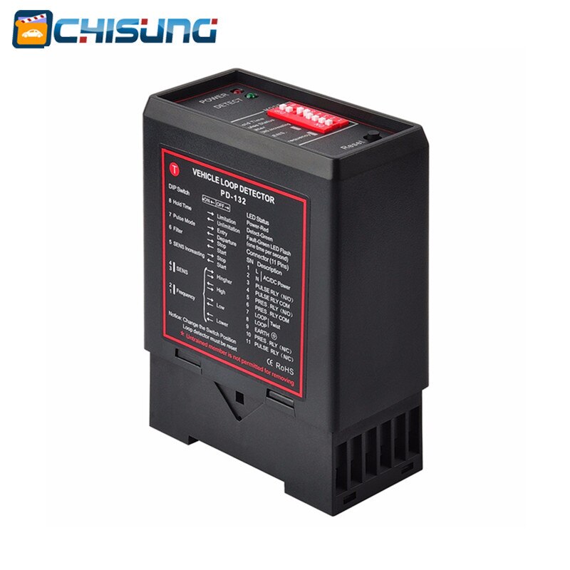 PD132 Inductive Loop Vehicle Detector with Traffic Induction Coil Wire Cable 50m