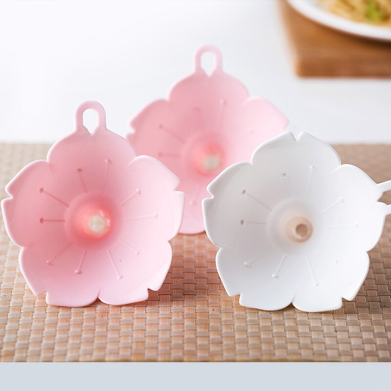 2pcs / Set Japanese Style Small Funnel Oil Pot Dispenser Cherry Blossom Funnel Household Olive Oil Seasoning: Default Title