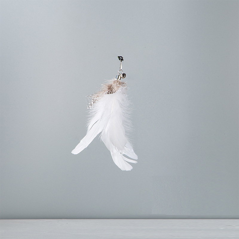 Ventosa, Teaser Stick, resistente à mordida, cabeça de substituição, Pet Supplies, Brinquedos interativos para gatos, resistente à mordida: Violeta