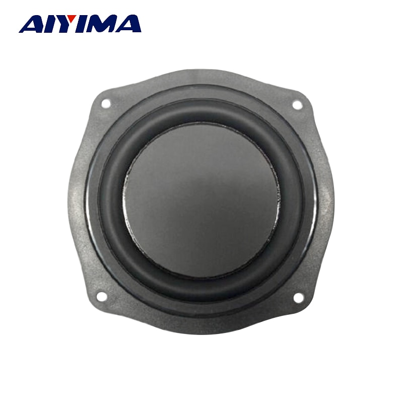 AIYIMA 4Inch Bass Radiator Speaker Vibration Diaphragm Passive Radiator Loudspeaker Passive Woofer Diaphragm Plate Subwoofer DIY